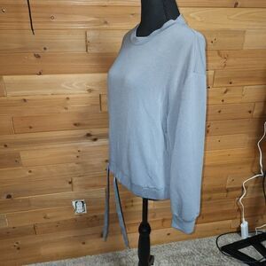 Magaschoni Drawstring Waist Sweater Size S